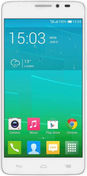 Alcatel Onetouch Idol X Plus (White, 16 GB)