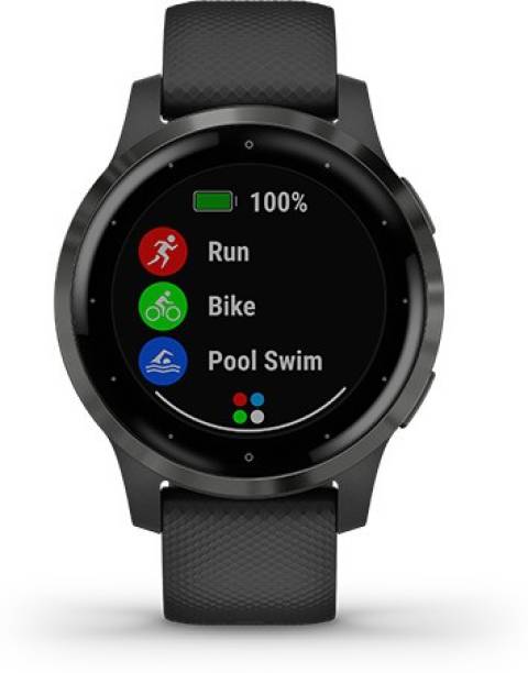 Garmin VIVOACTIVE 4S 40mm, Black/Slate Smartwatch Price in India – Buy Garmin VIVOACTIVE 4S 40mm, Black/Slate Smartwatch online at Flipkart.com